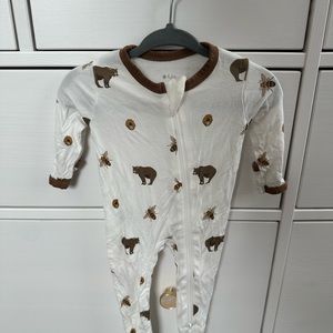 Kyte baby newborn zippered footie